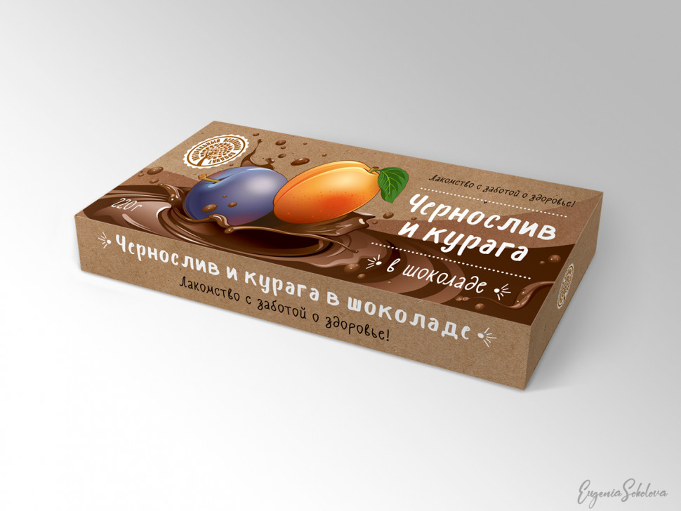  Чернослив и курага в шоколаде, 220г в Елабуге